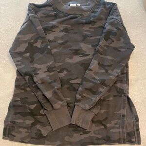 GAP Charcoal Long Sleeve Top